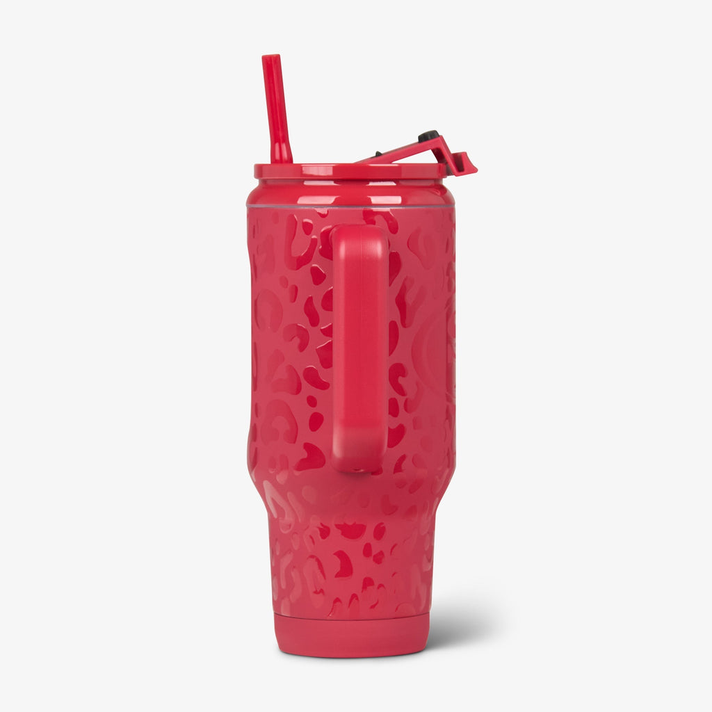 NFL 32 Oz Leopard Flip ‘n’ Sip Travel Mug